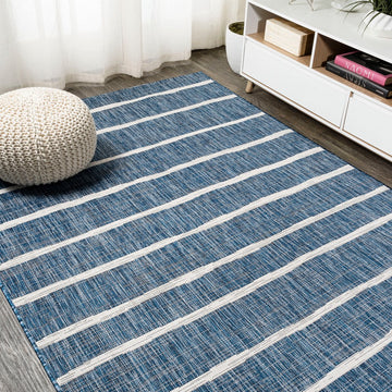 Colonia Berber Stripe Indoor/outdoor Area Rug